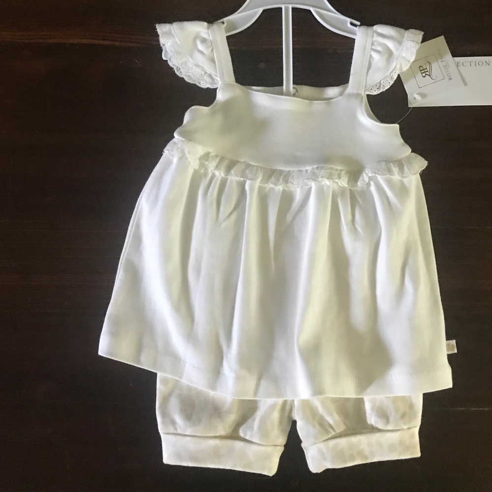 Baby girl tank/short set. S6M. Rosie Pope.